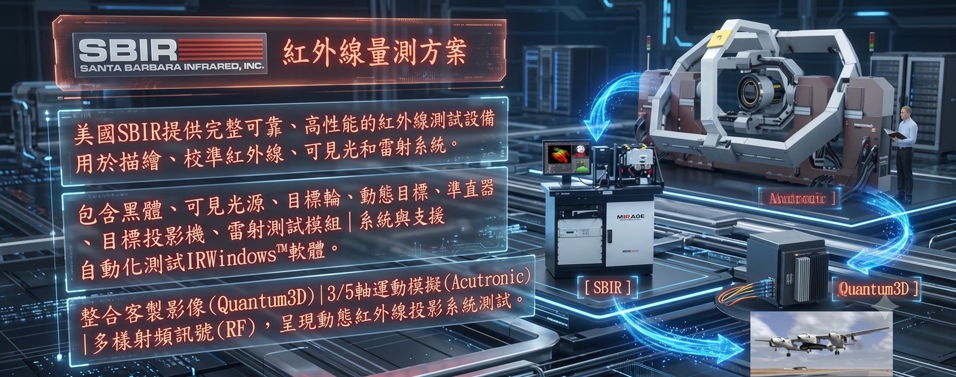 SBIR 紅外線量測方案 SBIR 紅外線量測方案