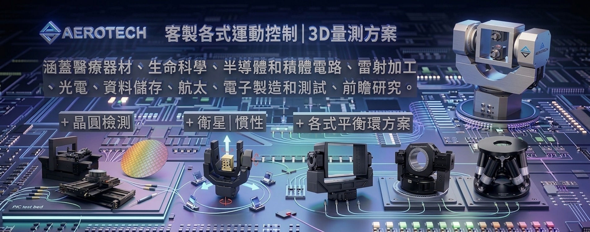 Aerotech 高精密運動控制解決方案 Aerotech 高精密運動控制解決方案